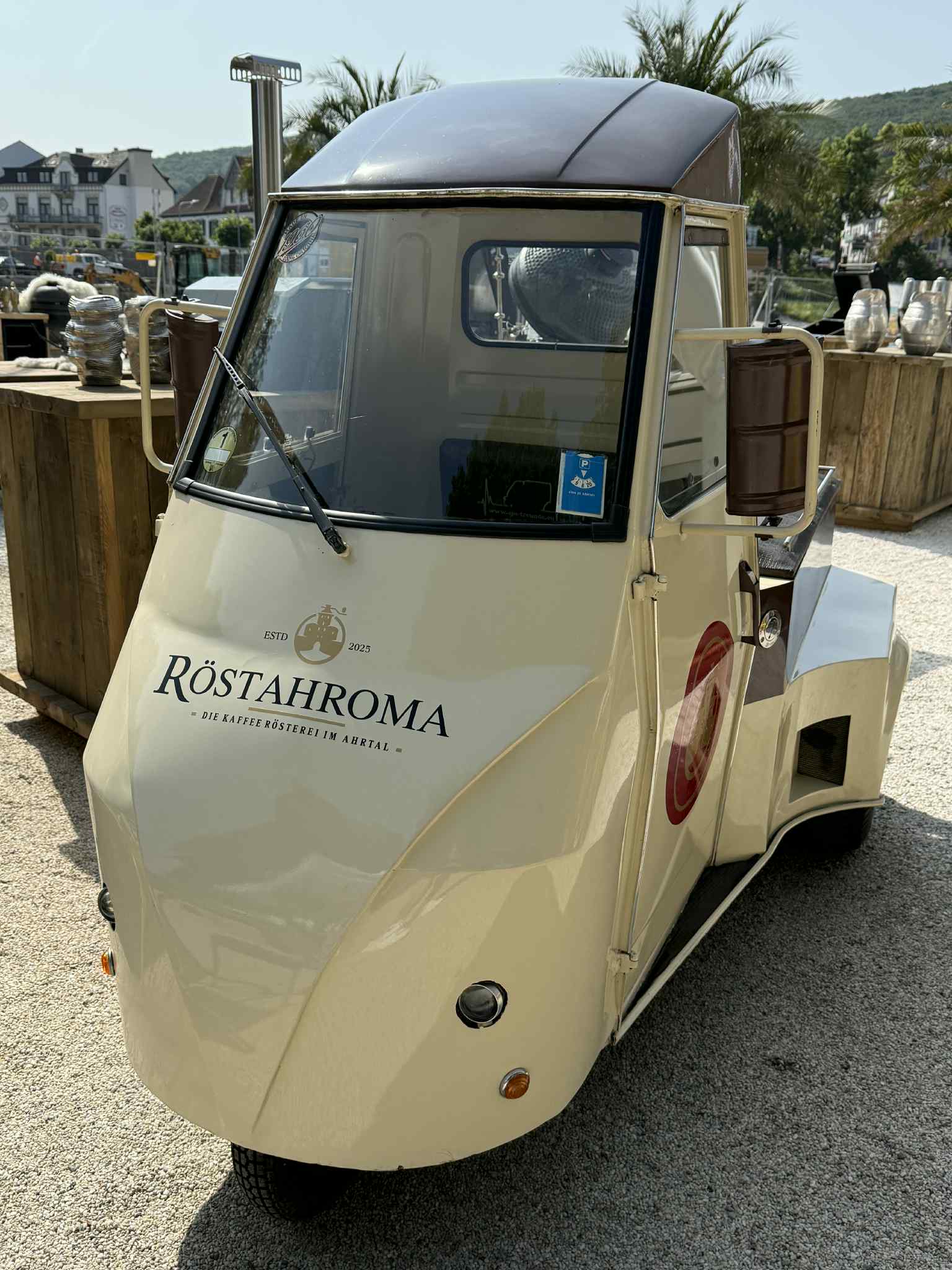 Röstahroma Kaffee-Mobil bei einem Event