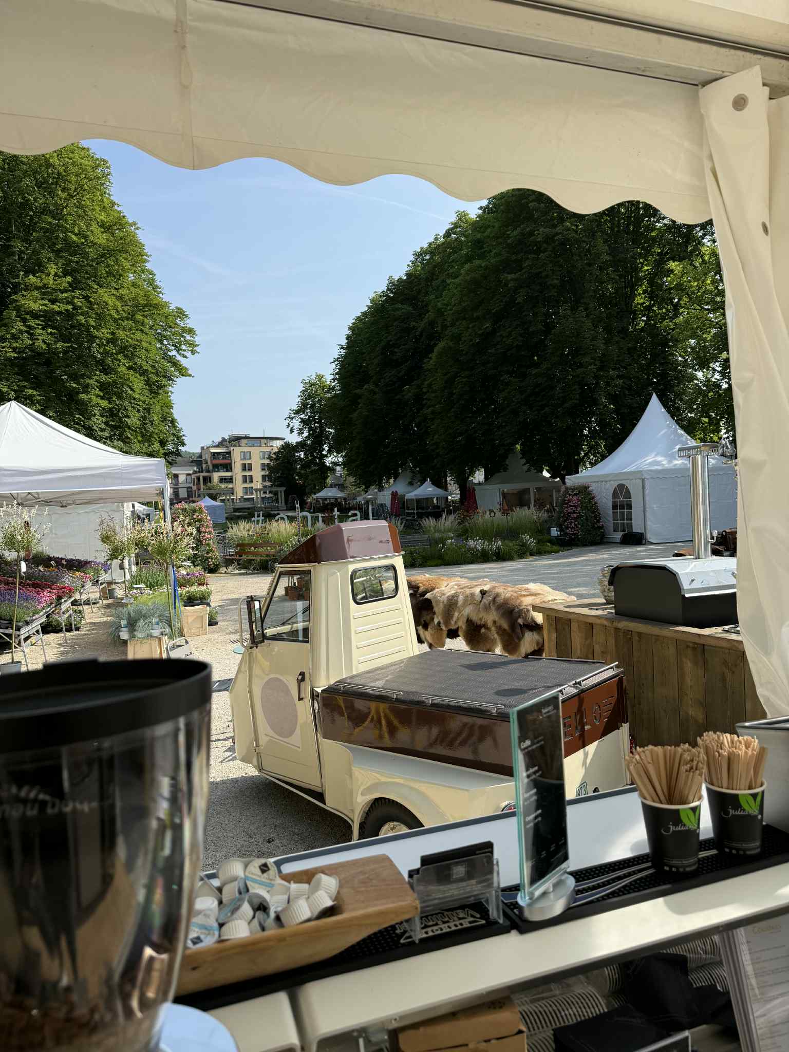 Röstahroma Kaffee-Mobil – Barista Arbeitsplatz