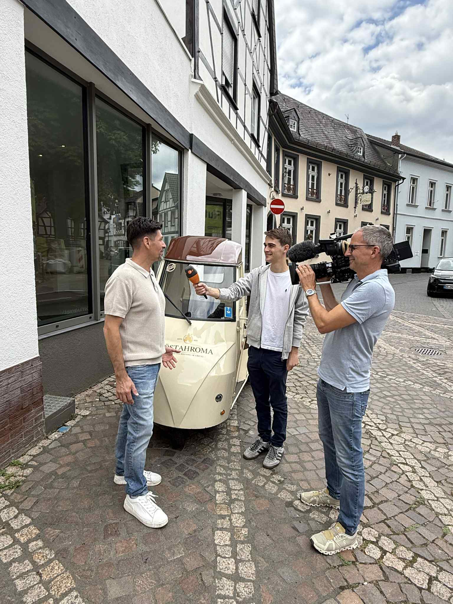 Röstahroma Kaffee-Mobil – Piaggio Ape