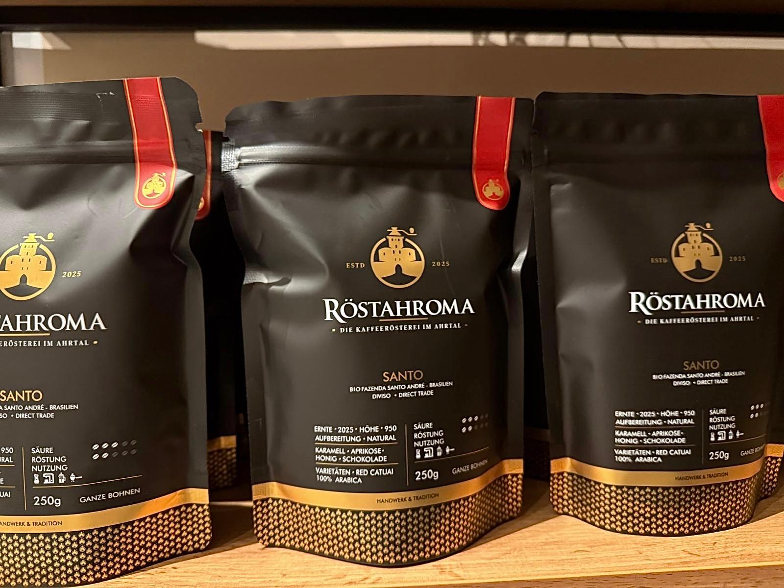 Einblick in die Röstahroma Rösterei